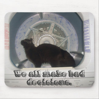 悪い決定のマウスパッド マウスパッド