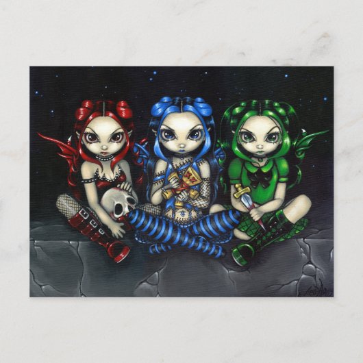 「悪い物の癖と悪い物の書き方」 ポストカード (正面)