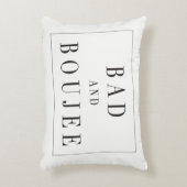 悪い状態およびBoujeeの枕 アクセントクッション (正面(垂直))