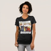 悪い猫ちゃん Tシャツ (正面フル)