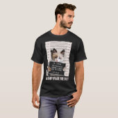 悪い猫の刑務所内のカチブは私にそれを囚人にした Tシャツ (正面フル)