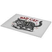 悪い猫 カッティングボード (角)