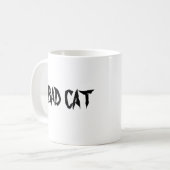 悪い猫 コーヒーマグカップ (正面左)
