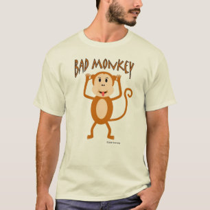 悪い猿のTシャツ Tシャツ