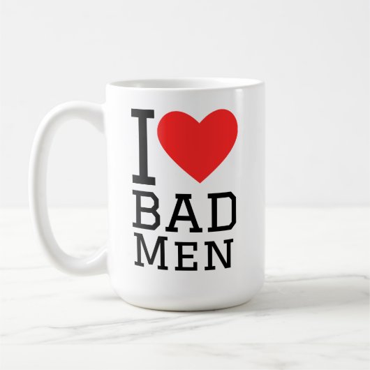 悪い男が好き コーヒーマグカップ (左)