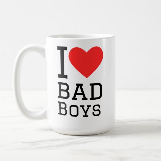悪い男の子が好き コーヒーマグカップ (左)