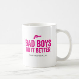 悪い男の子それはよくします コーヒーマグカップ