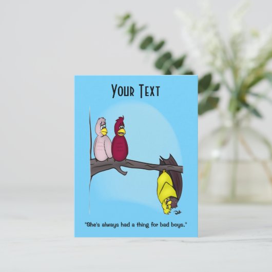 悪い男の子のはがき シーズンポストカード (スタンド正面)