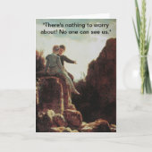 悪い男の子は、あなたの誕生日を台無しにする カード (正面)