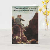 悪い男の子は、あなたの誕生日を台無しにする カード (黄色い花)