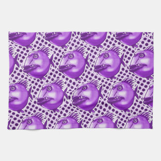 悪い男の悪い魚の漫画おもしろい キッチンタオル