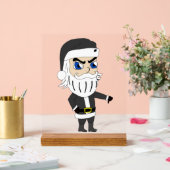 悪い男サンタクロース アクリルサイン (ウェディング)