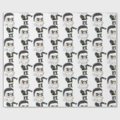 悪い男サンタクロース ラッピングペーパー (フラット)