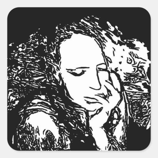 悪い癖 スクエアシール (正面)