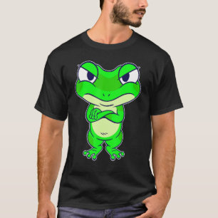 悪い目がカエルを誘う Tシャツ