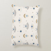 悪い目のパターン腰枕 アクセントクッション (裏面(縦))