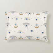 悪い目のパターン腰枕 アクセントクッション (裏面)