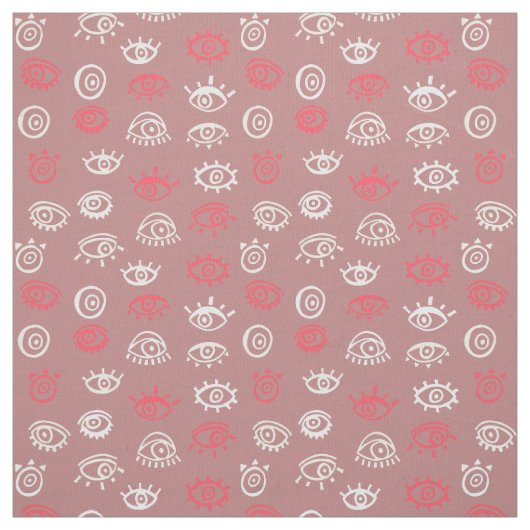 悪い目のパターン ファブリック (見本)