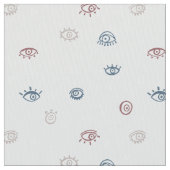 悪い目のパターン  ファブリック (クローズアップ)