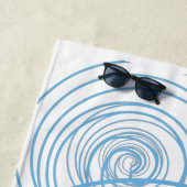 悪い目の保護スパイラルサマー ビーチタオル (インサイチュ)