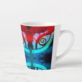 悪い目の夜 カフェラテマグ