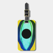 悪い目の幸運 ラゲッジタグ (正面縦)
