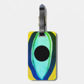 悪い目の幸運 ラゲッジタグ (裏面縦)