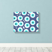 悪い目を巻いたキャンバス キャンバスプリント (インサイチュ (ウッドフロア))