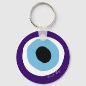 悪い目 キーホルダー (正面)