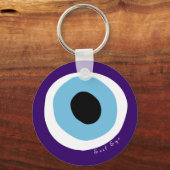 悪い目 キーホルダー (正面)