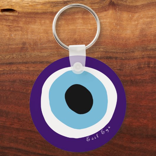 悪い目 キーホルダー (正面)