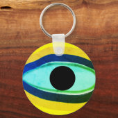 悪い目 キーホルダー (正面)