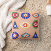 悪い目 クッション (ブランケット)