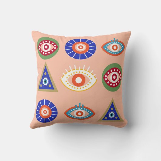 悪い目 クッション (裏面)