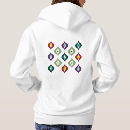 悪い目 パーカ (裏面)