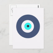 悪い目 ポストカード (正面/裏面)