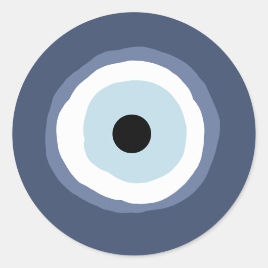 悪い目 ラウンドシール (正面)