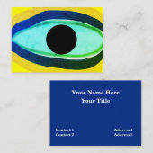 悪い目 名刺 (正面/裏面)