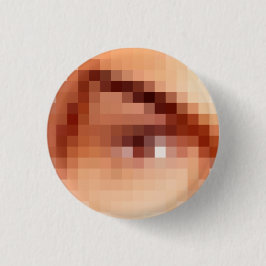 悪い目？ 缶バッジ