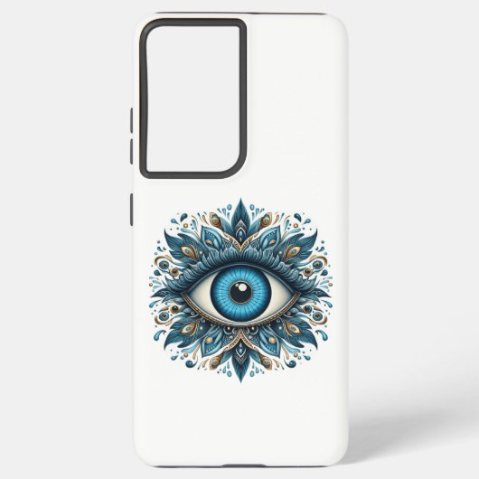 悪い目 SAMSUNG GALAXYケース (裏面)