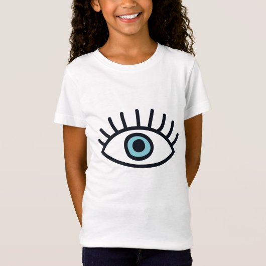 悪い目 Tシャツ (正面)