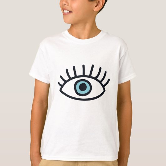 悪い目 Tシャツ (正面)