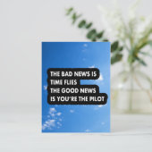 悪い知らせは吉報を逃す ポストカード (スタンド正面)