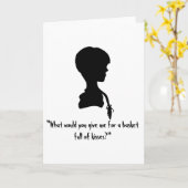 『悪い種のグリーティングカード』 カード (黄色い花)