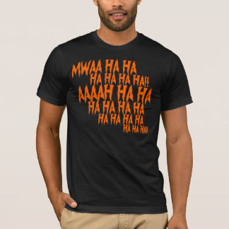 悪い笑いハロウィーンTシャツ Tシャツ