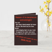 悪い考古学者の動機 カード (黄色い花)