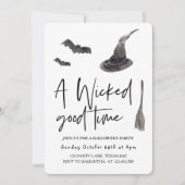 悪い良い時 |ハッピーハローウィン 招待状 (正面)