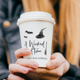 悪い良い時  ハッピーハローウィン 紙コップ
