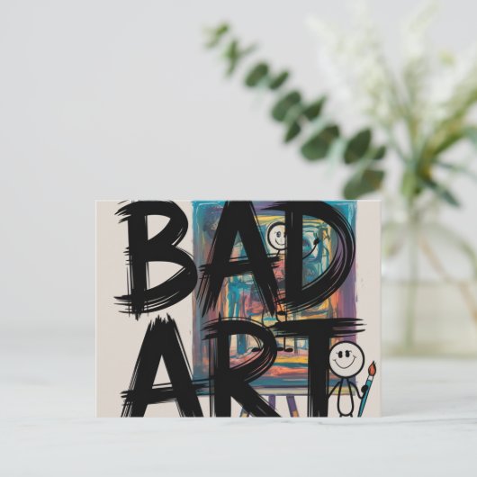 悪い芸術 ポストカード (スタンド正面)