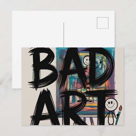 悪い芸術 ポストカード (正面/裏面)